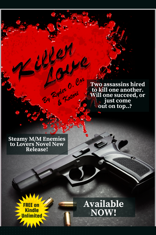 Killer Love: a new m/m gay enemies to lovers romance novel free on kindle unlimited!